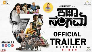 Katha Sangama(Kannada) | Trailer Reaction | Rishab Shetty | Adarsha U M