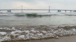 2022.04.07 09:16 Gwangalli Beach 広安里海水浴場 广安里海水浴场 廣安裏海水浴場 Playa de Gwanganri Пляж Гуанчжоури 광안리해수욕장