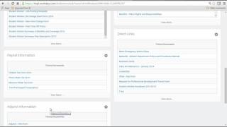 Useful Links Workday Training Worklets