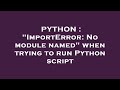 PYTHON : 