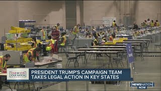 Live from Washington: Trump's campaign takes legal action in key states
