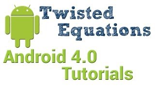 Android 4.0 Tutorials - 21. Services