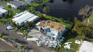 Indigo Isles Mobile Park Hurricane Ian Aftermath - Grove City, FL