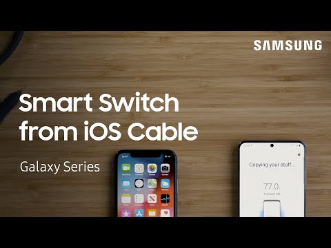 Smart Switch: Transfiere de iPhone a Galaxy con un cable USB Samsung Latinoamérica