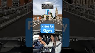 PRIORITY SIGNS #driving #lesson #learn #road #sign #car #theory #tips #family #teaching