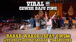 🔴 YANG LAGI VIRAL !!! CEWEK BAJU PINK DI BABAK WAROK JEPAT GWSM LIVE EKS STASIUN PARAKAN TEMANGGUNG