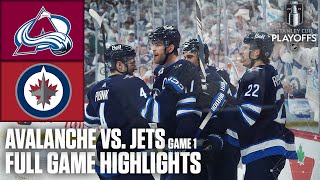 1st Round: Colorado Avalanche vs. Winnipeg Jets | Full Game Highlights