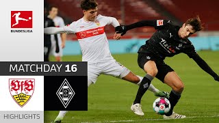 VfB Stuttgart - Borussia M'gladbach | 2-2 | Highlights | Matchday 16 – Bundesliga 2020/21