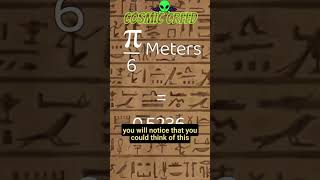 The modern meter vs the Egyptian cubit