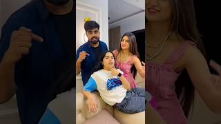 ।। एक साथ तीन डांस ।।😂😂😄 #comedy #funny #shortvideos #priyalkukreja #dushyantkukreja #reactionvideo