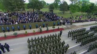 Serbia holds a military parade as a show of military might in a tense region