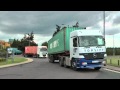 TRUCKS AT FELIXSTOWE HARBOUR JULY 2011