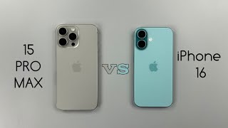 iPhone 15 Pro Max Vs iPhone 16 Speed Test \u0026 Camera Comparison