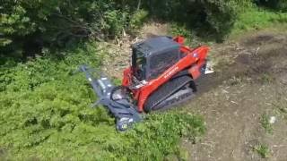 Loftness VMLogix  G4 Mulcher on Kubota SLV95 2S 2016