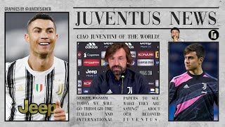 JUVENTUS NEWS || CRISTIANO WE COUNT ON YOU || DYBALA NOT READY