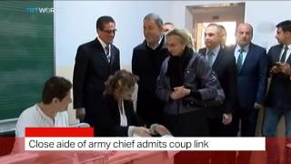 Close aide of army chief admits coup link