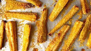 Crispy Honey Roast Parsnips