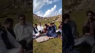 منسٹر تعمیرات عامہ و مواصلات آزاد کشمیر چوہدری محمد عزیز صاحب کا باغ ڈھوک کا دورا