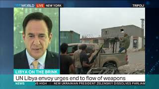 UN Libya envoy urges end to flow of weapons