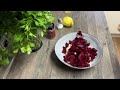 ruck zuck rote bete salat super lecker nur 10 minuten