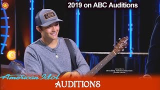 Laine Hardy Comes Back as Guitarist Gets Golden Ticket To Hollywood | American Idol 2019 Auditions