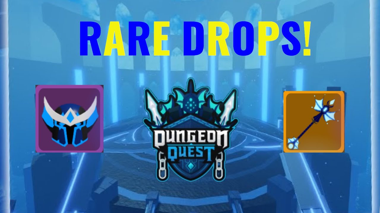 RARE DUNGEON QUEST DROPS - YouTube