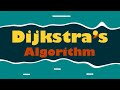 Dijkstra's Algorithm Explained
