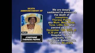 Josephine Therese Pierre short
