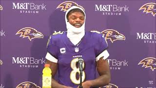 Lamar Jackson Postgame PRESS CONFERENCE vs. Steelers \