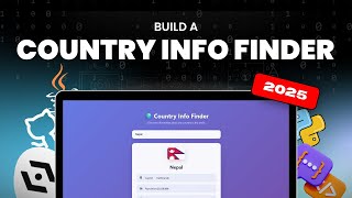 Let's Code a Country Info Finder 🌍 | HTML, CSS & JavaScript Project for Beginners