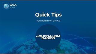 Quick Tips: Essential Newsroom Vocabulary