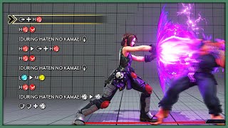 [SFV] Akira Trial (show key display)