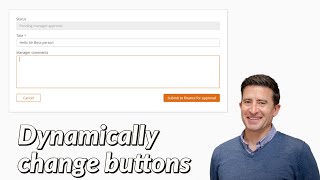 How can I dynamically change buttons?