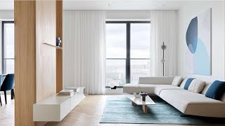 Serene Minimalist Interiors With Soft Rounded Shapes