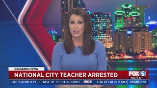 National City Teacher Arrested