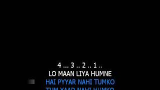 Lo Maan Liya Humne Karaoke Raaz Reboot High Quality Video Lyrics