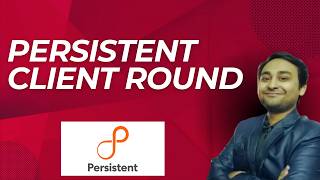 Persistent Java Developer Client Round | Very Imp. Questions discussed | Must Watch for Learning