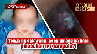 Tenga ng dalawang taong gulang na bata, pinasukan ng garapata?! | Kapuso Mo, Jessica Soho