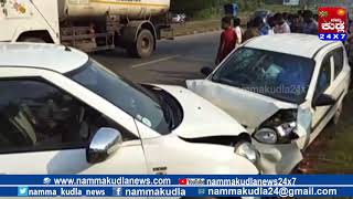 Car accident at udupi