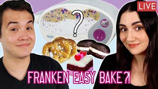 Making A Franken-Easy-Bake Oven Cake Live