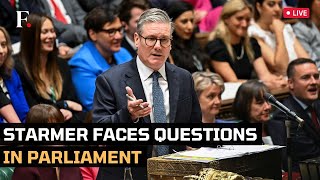 UK Parliament LIVE: Prime Minister Keir Starmer Takes Questions in Parliament