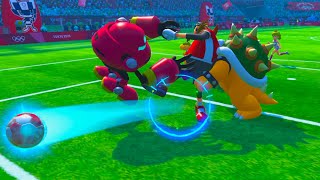 Mario and Sonic at the Olympic Games 2020 Football Series Mario , Peach ,Sonic , Sliver | Vmgaming