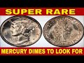 TOP 12 MOST VALUABLE MERCURY DIMES! MERCURY DIMES VALUE!