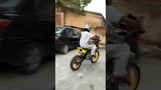 😱Full Throttle Exhaust Sound🥵 of 125cc Dirt Bike in india #shorts #dirtbike
