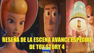 Reseña de la Escena Avance Especial de Toy Story 4 Explicacion de la Nueva Historia