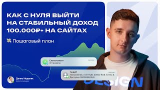 Как заработать на веб-дизайне в 2025 году? | Стратегия заработка от 100.000 рублей