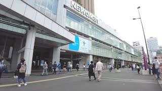 バスタ新宿一周と乗り場までの行き方【NEWoMaN】ニュウマン新宿 新南改札