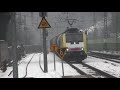 kiefersfelden bahnhof 31.01.2014 mit meridian güterzügen ec railjet urlaubsexpress