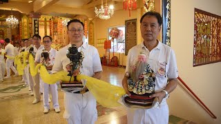 มูลนิธิสว่างเมตตาธรรมสถาน โคราช  จัดพิธีอัญเชิญเทพเจ้าพร้อมเปิดมณฑลพิธี เนื่องในงานเทศกาลกินเจ