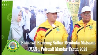 MATSAMA MAN 1 Polman diikuti Ratusan peserta didik Baru tahun_2023/2024